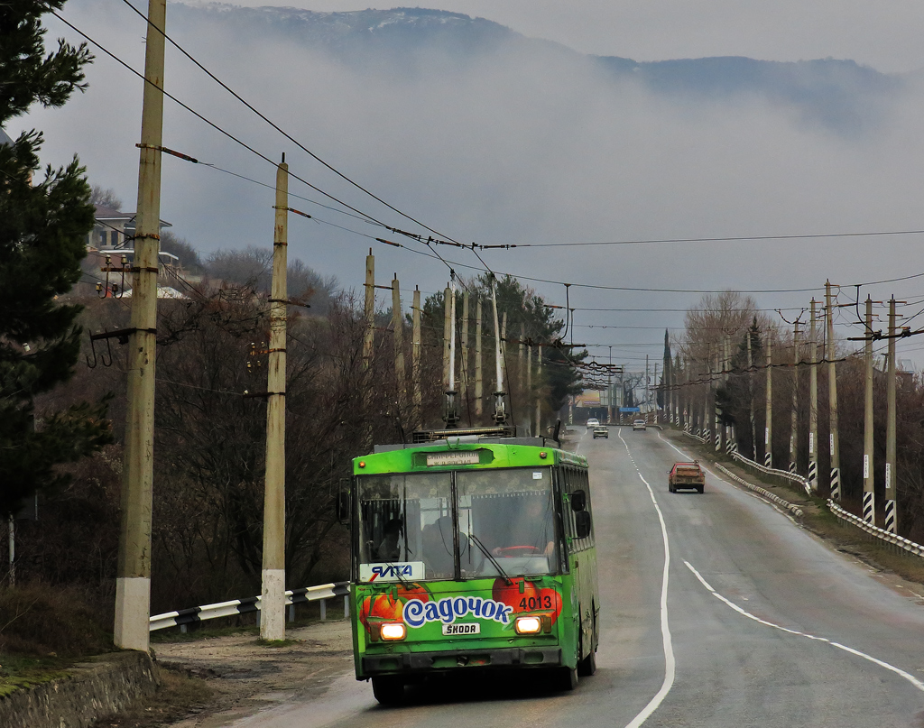 Крымский троллейбус, Škoda 14Tr11/6 № 4013