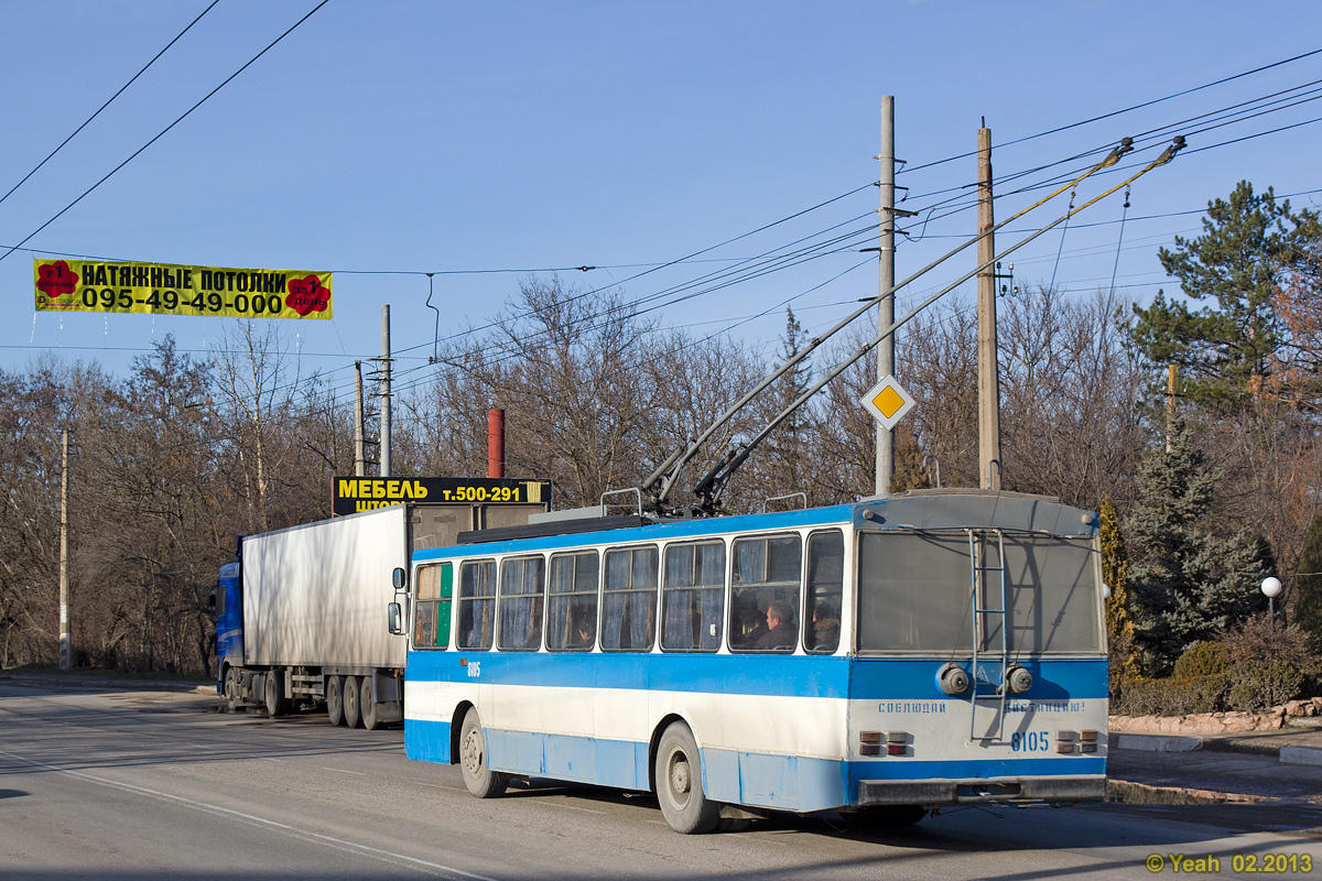 Крымский троллейбус, Škoda 14Tr89/6 № 8105
