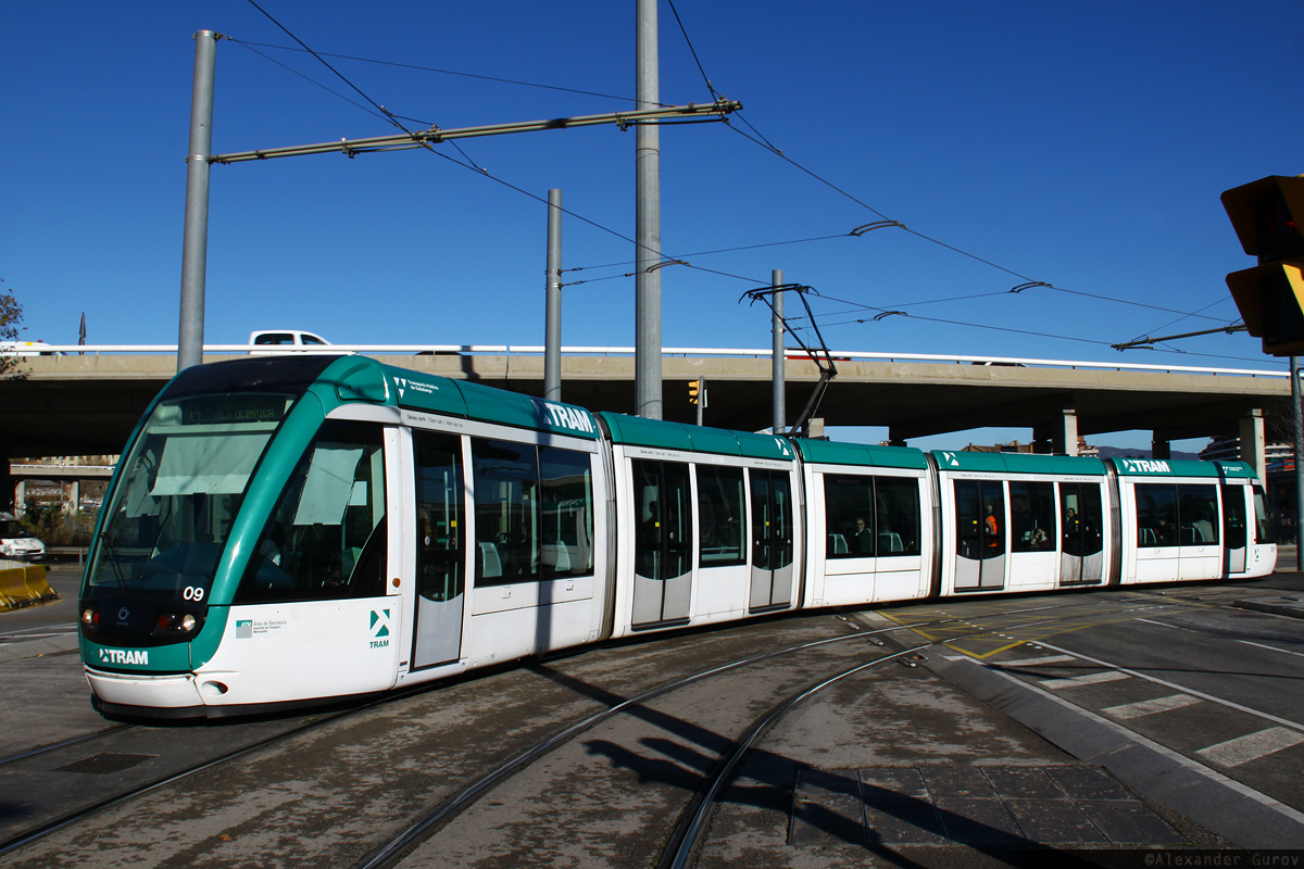 Барселона, Alstom Citadis 302 № 09
