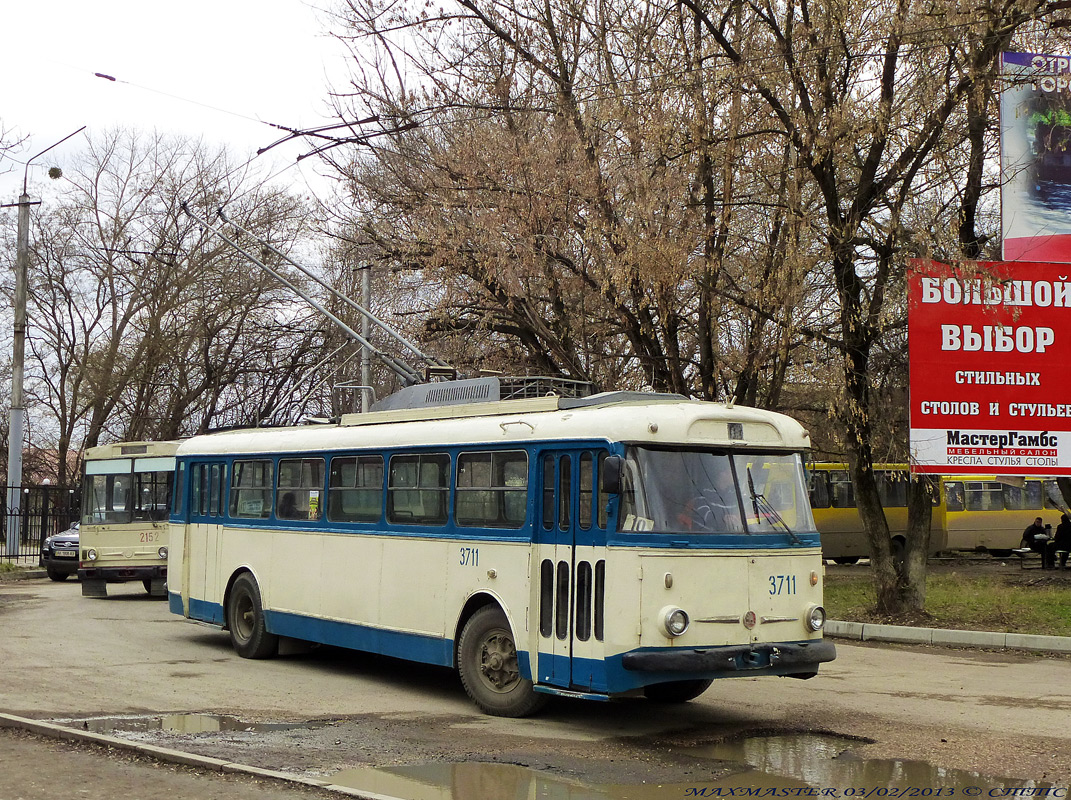 Крымский троллейбус, Škoda 9TrH27 № 3711