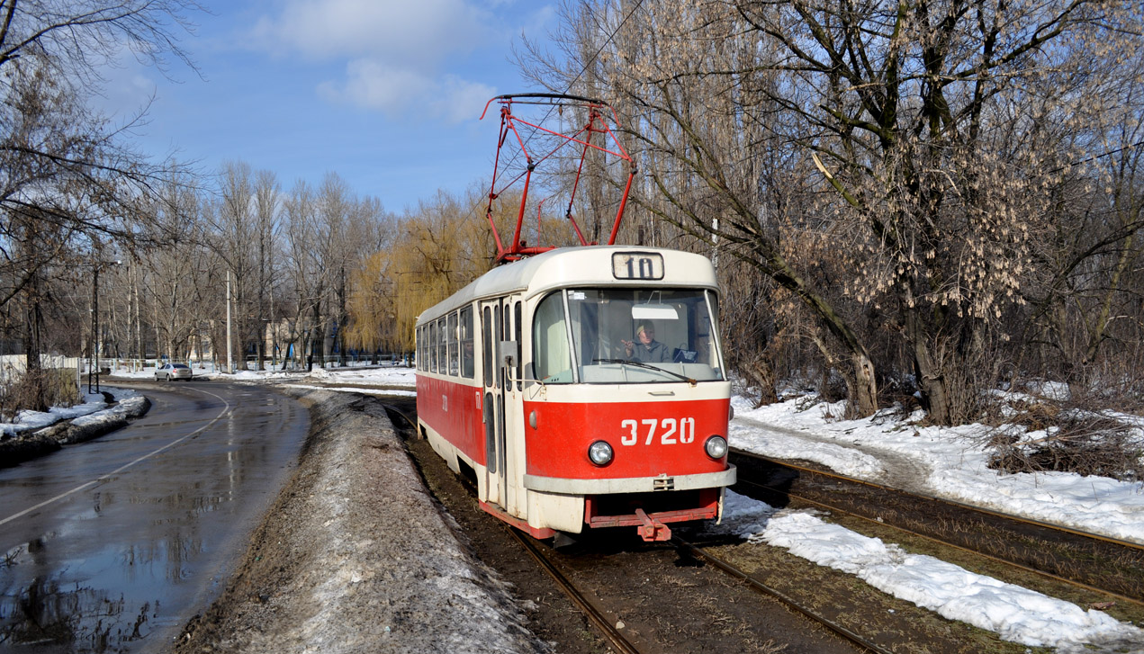 Донецк, Tatra T3SU (двухдверная) № 3720