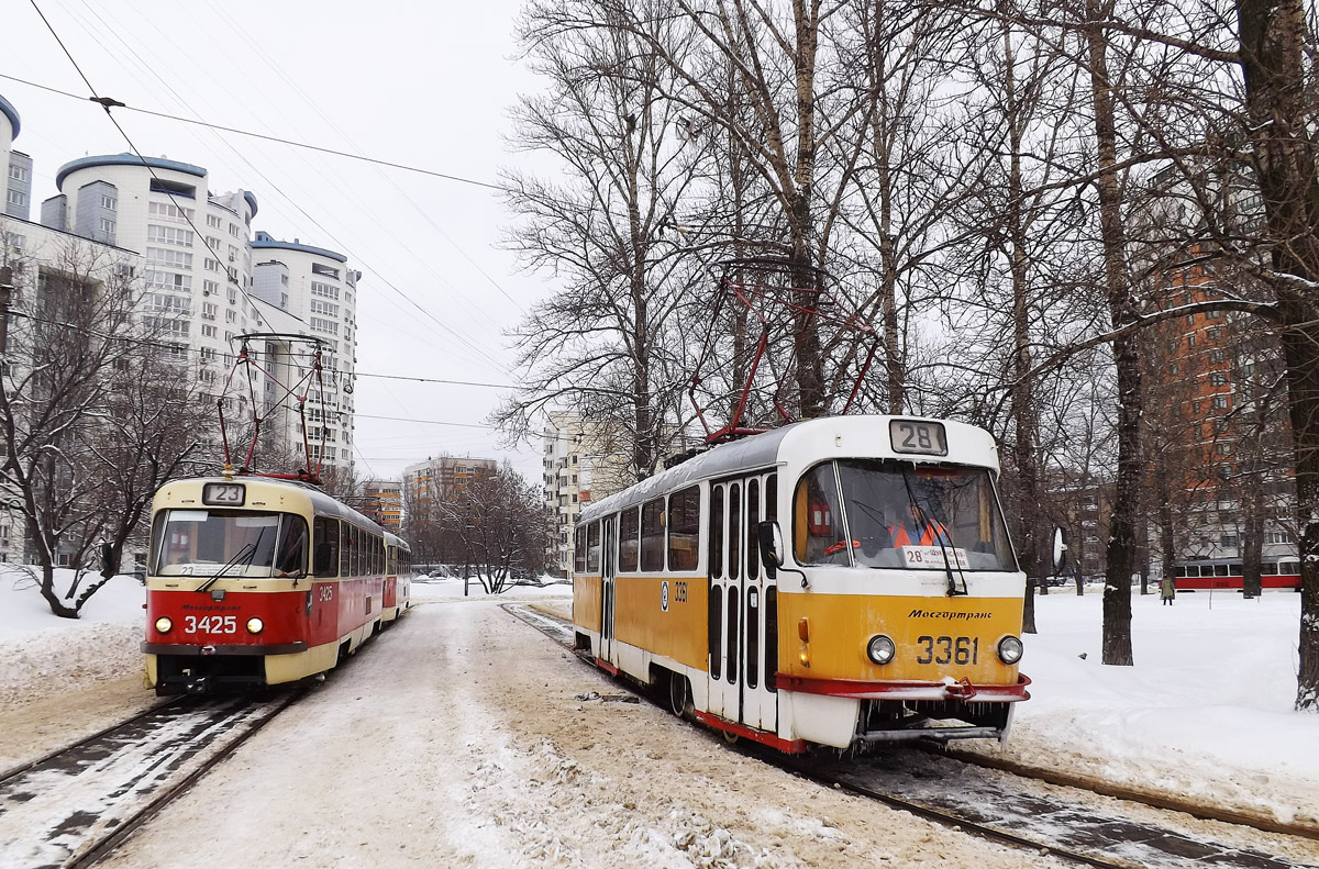 莫斯科, MTTCh # 3425; 莫斯科, MTTM # 3361