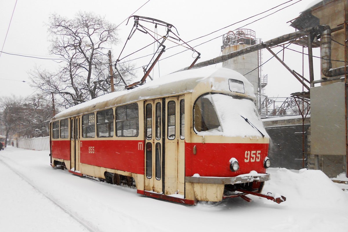 Donetsk, Tatra T3SU # 955 Donetsk, Tatra T3SU # 955