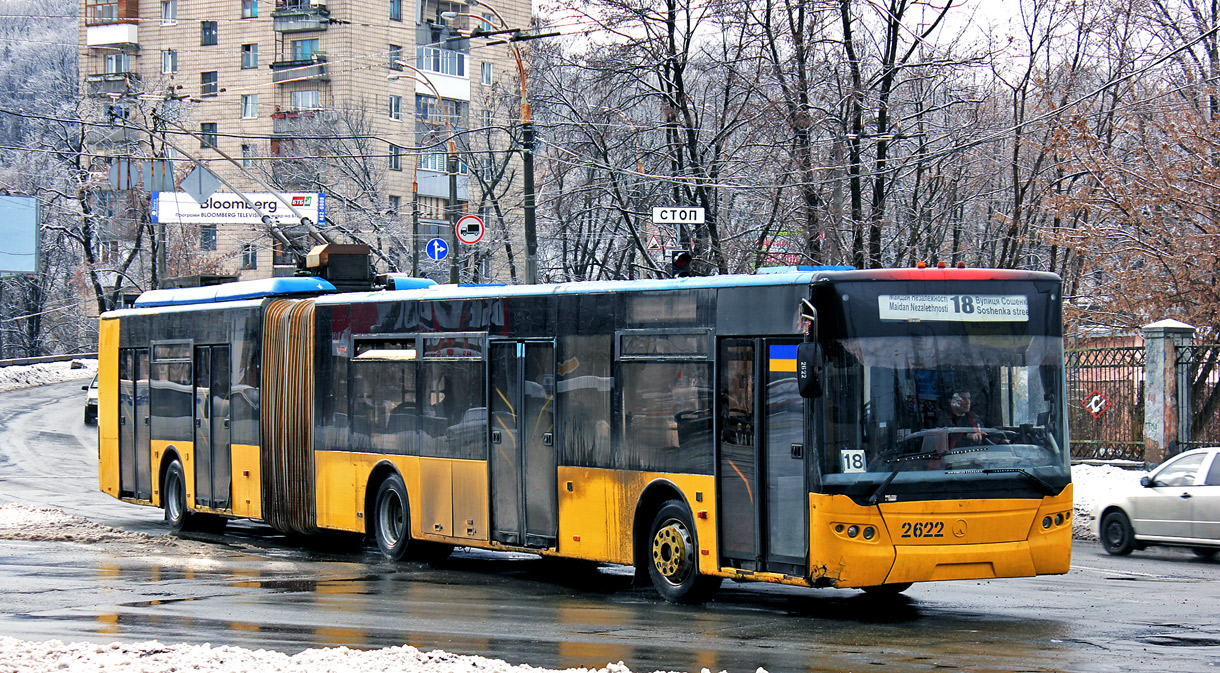 Київ, ЛАЗ E301D1 № 2622