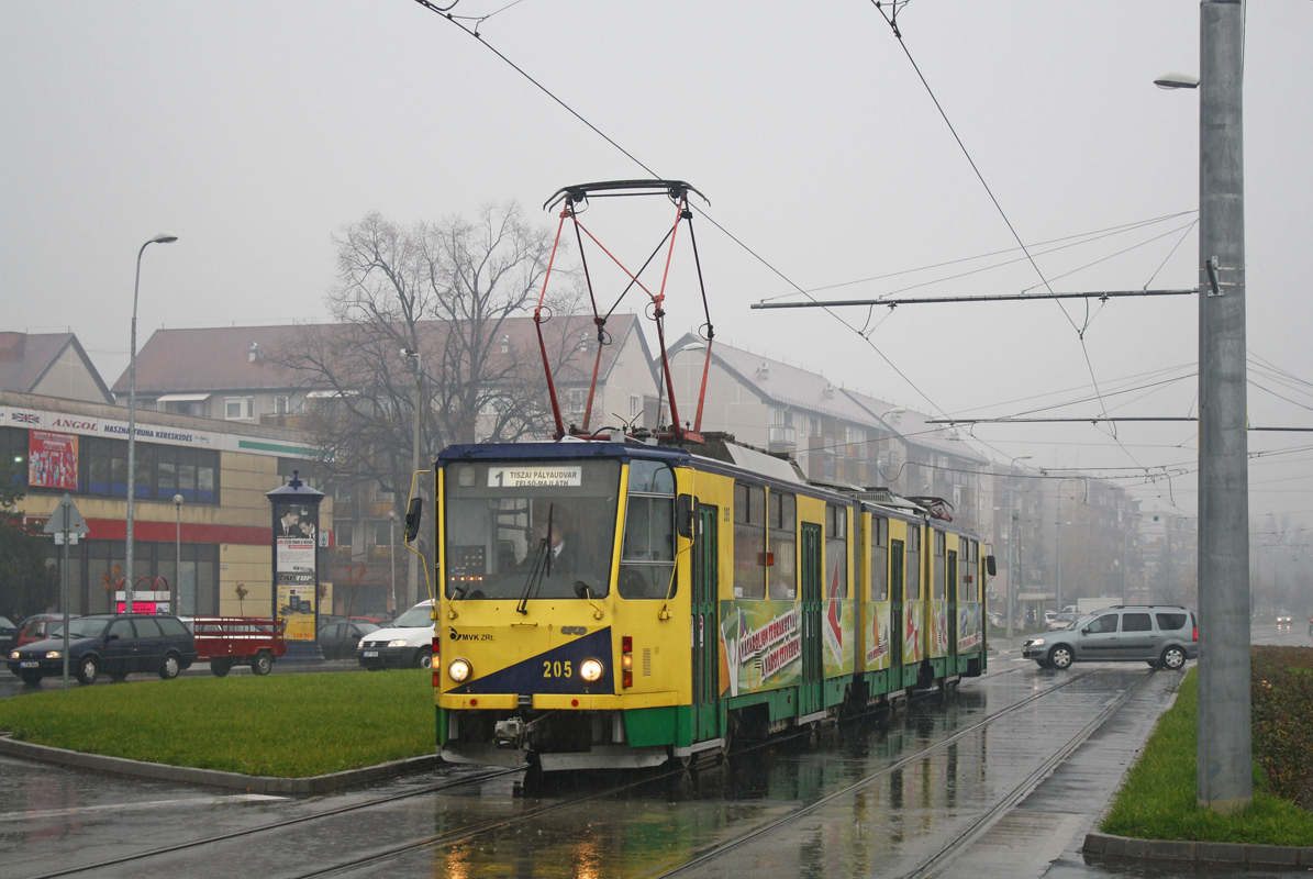 Miskolc, Tatra KT8D5 № 205