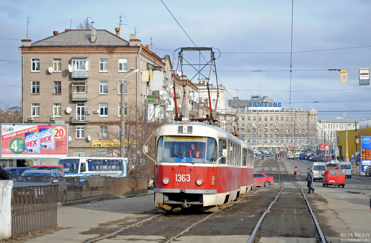 Днепр, Tatra T3SU № 1363