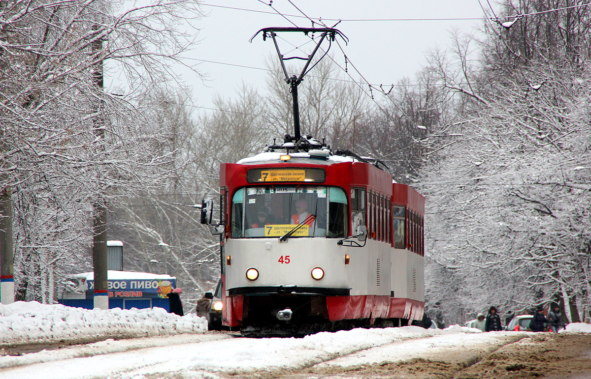 Тула, Tatra T3DC1 № 45