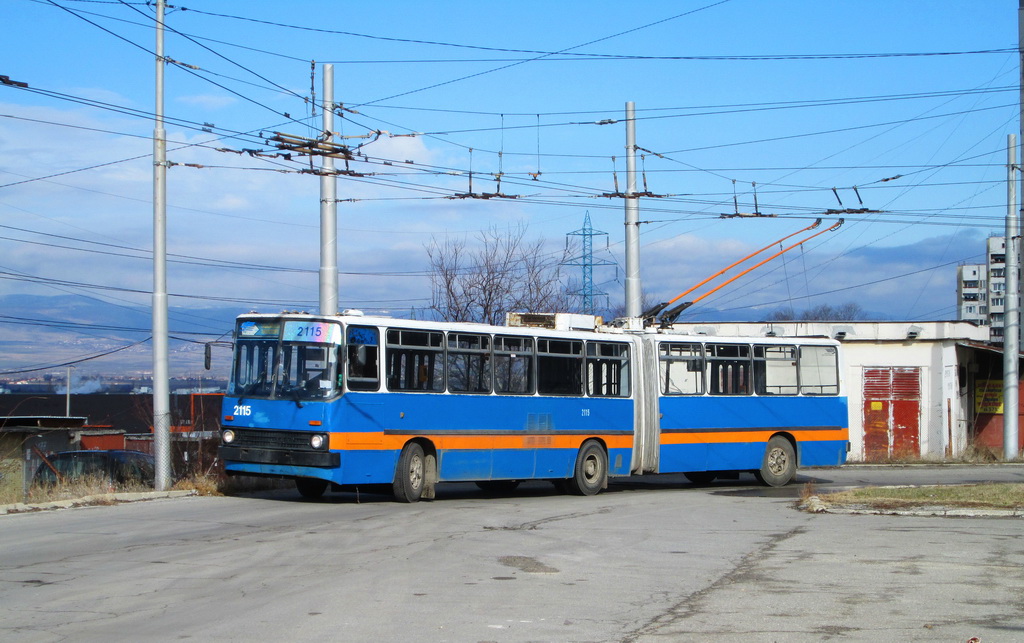 София, Ikarus 280.92 № 2115 София, Ikarus 280.92 № 2115