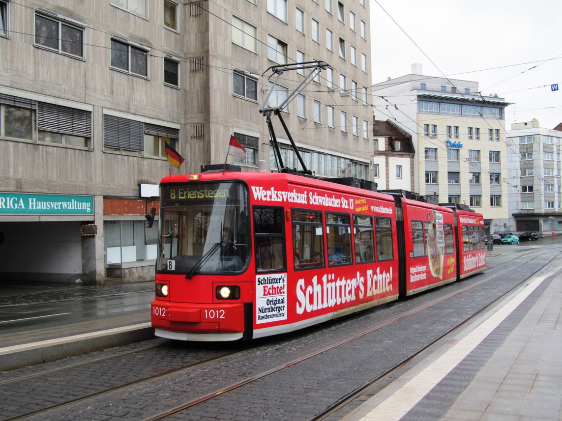 Нюрнберг, AEG GT6N № 1012