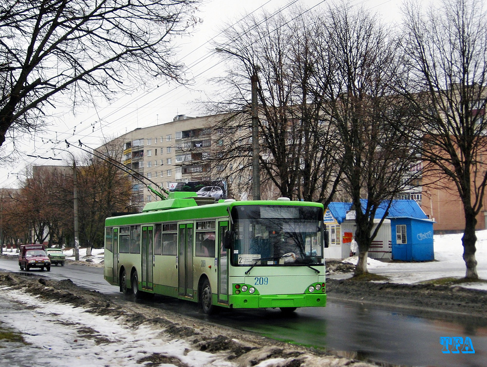 Lutsk, Bogdan E231 # 209 Lutsk, Bogdan E231 # 209