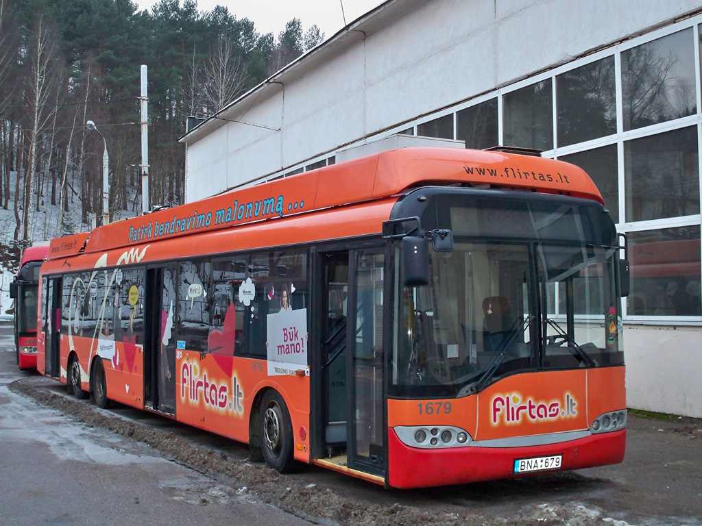Вильнюс, Solaris Trollino II 15 AC № 1679