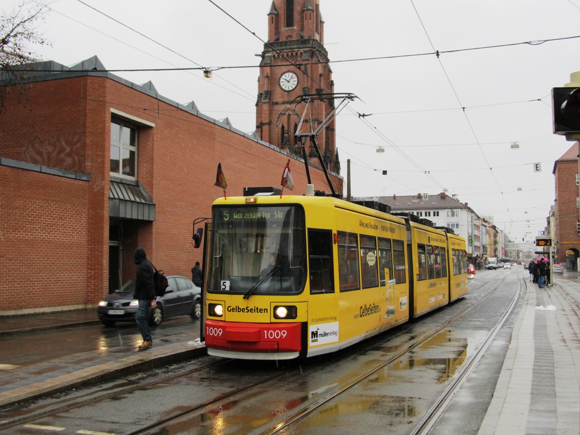 Nuremberg, AEG GT6N № 1009