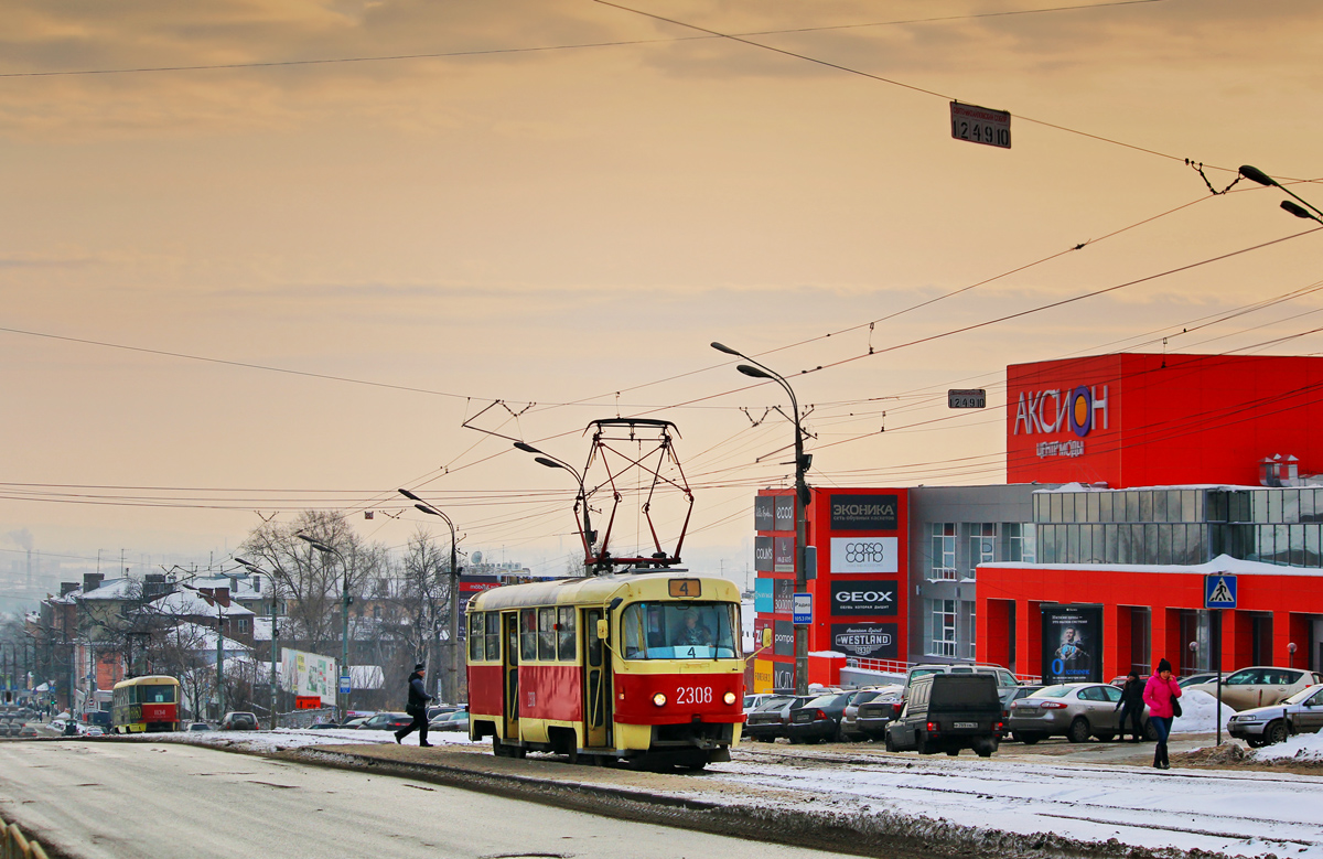 Ижевск, Tatra T3K № 2308