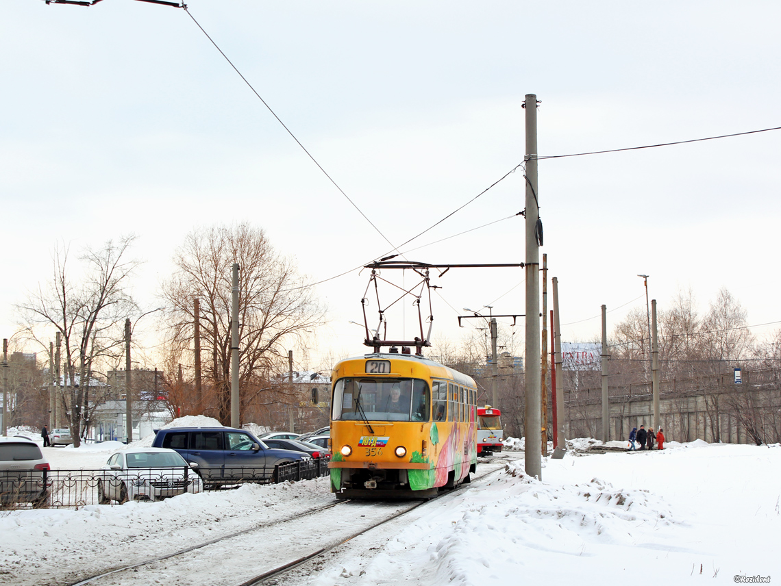 Екатеринбург, Tatra T3SU № 356
