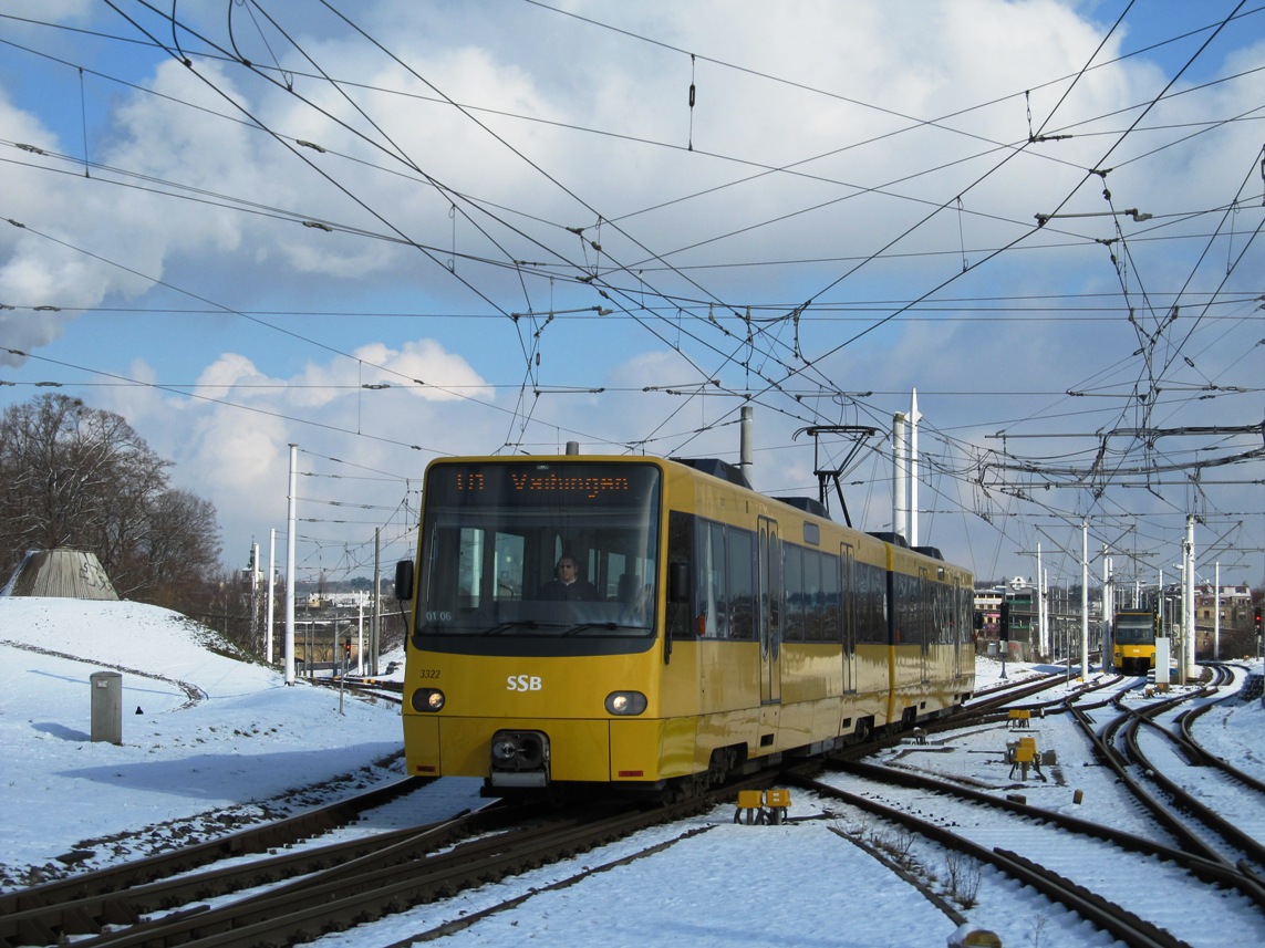 Штутгарт, Duewag DT8.10 № 3322 Штутгарт, Duewag DT8.10 № 3322