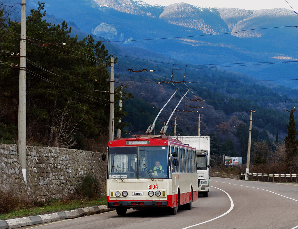 Крымскі тралейбус, Škoda 14Tr89/6 № 6104