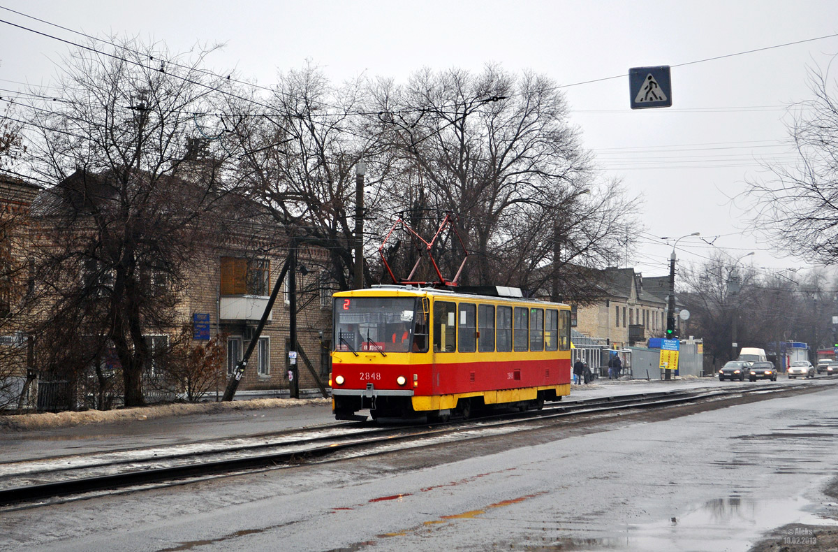 Волгоград, Tatra T6B5SU № 2848 Волгоград, Tatra T6B5SU № 2848