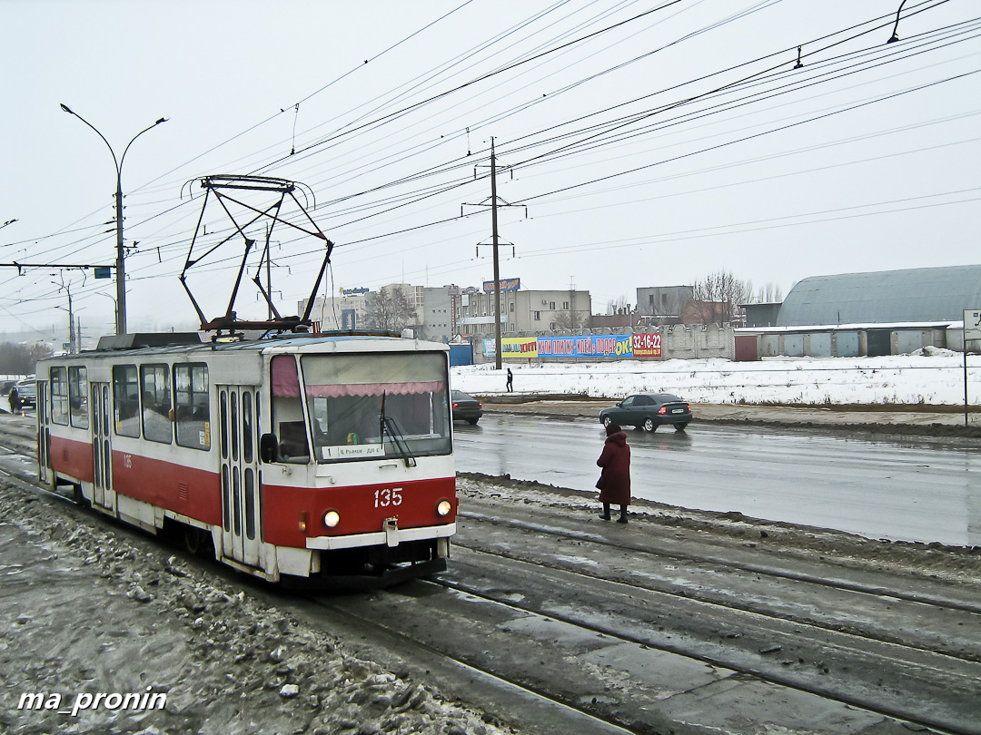 Липецк, Tatra T6B5SU № 135