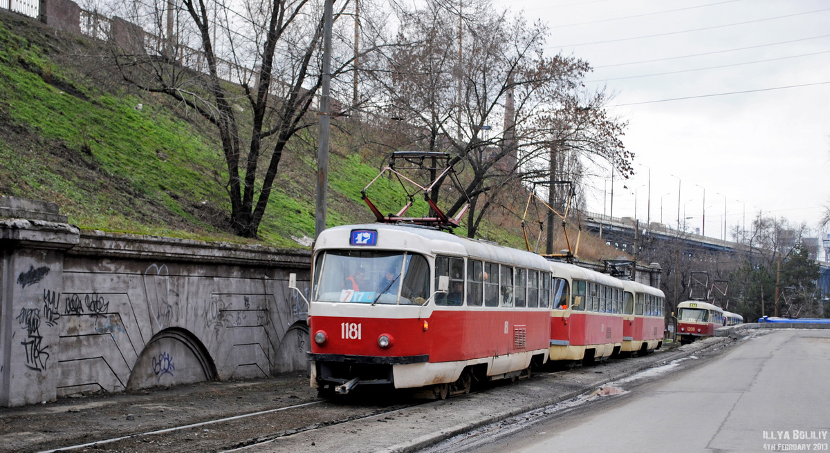 Dnyepro, Tatra T3SU (2-door) — 1181 Dnyepro, Tatra T3SU (2-door) — 1181