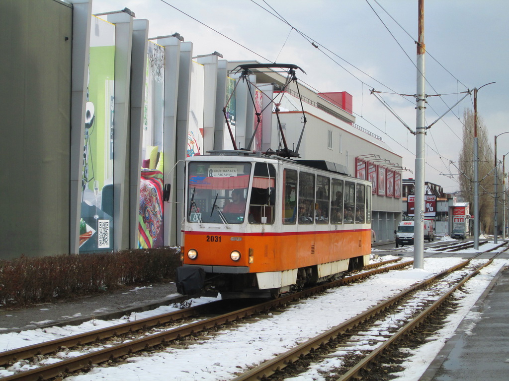 София, Tatra T6A2B № 2031