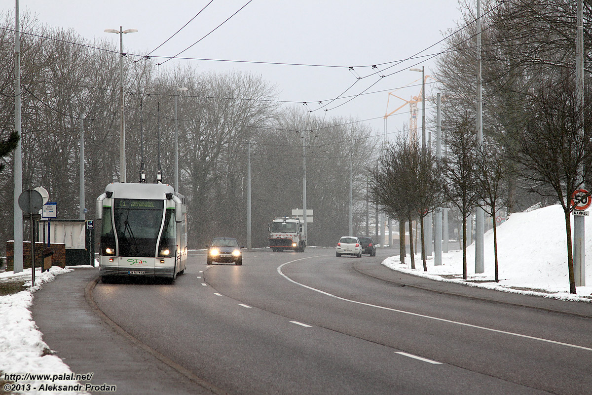Нанси, Bombardier TVR № 14
