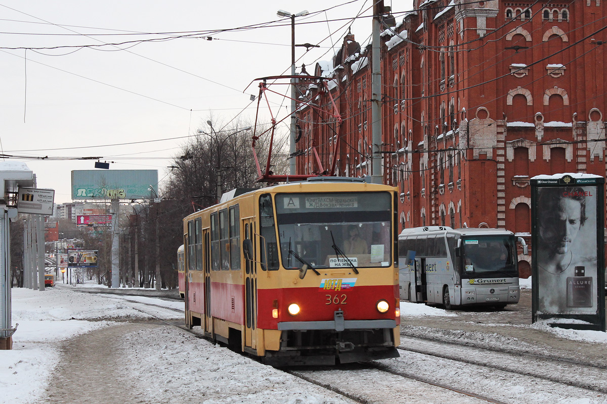 Екатеринбург, Tatra T6B5SU № 362