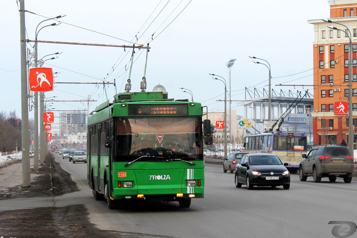 Казань, Тролза-5275.05 «Оптима» № 1102