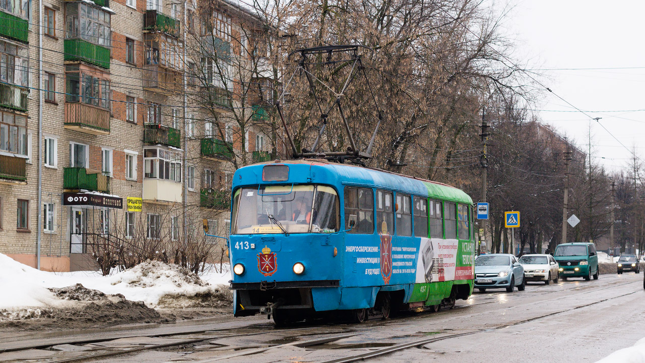 Тула, Tatra T3SU № 413