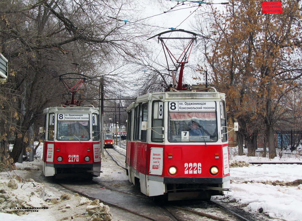 Саратов, 71-605 (КТМ-5М3) № 2178; Саратов, 71-605 (КТМ-5М3) № 2226