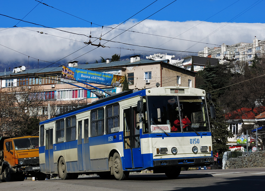 Крымский троллейбус, Škoda 14Tr11/6 № 8150