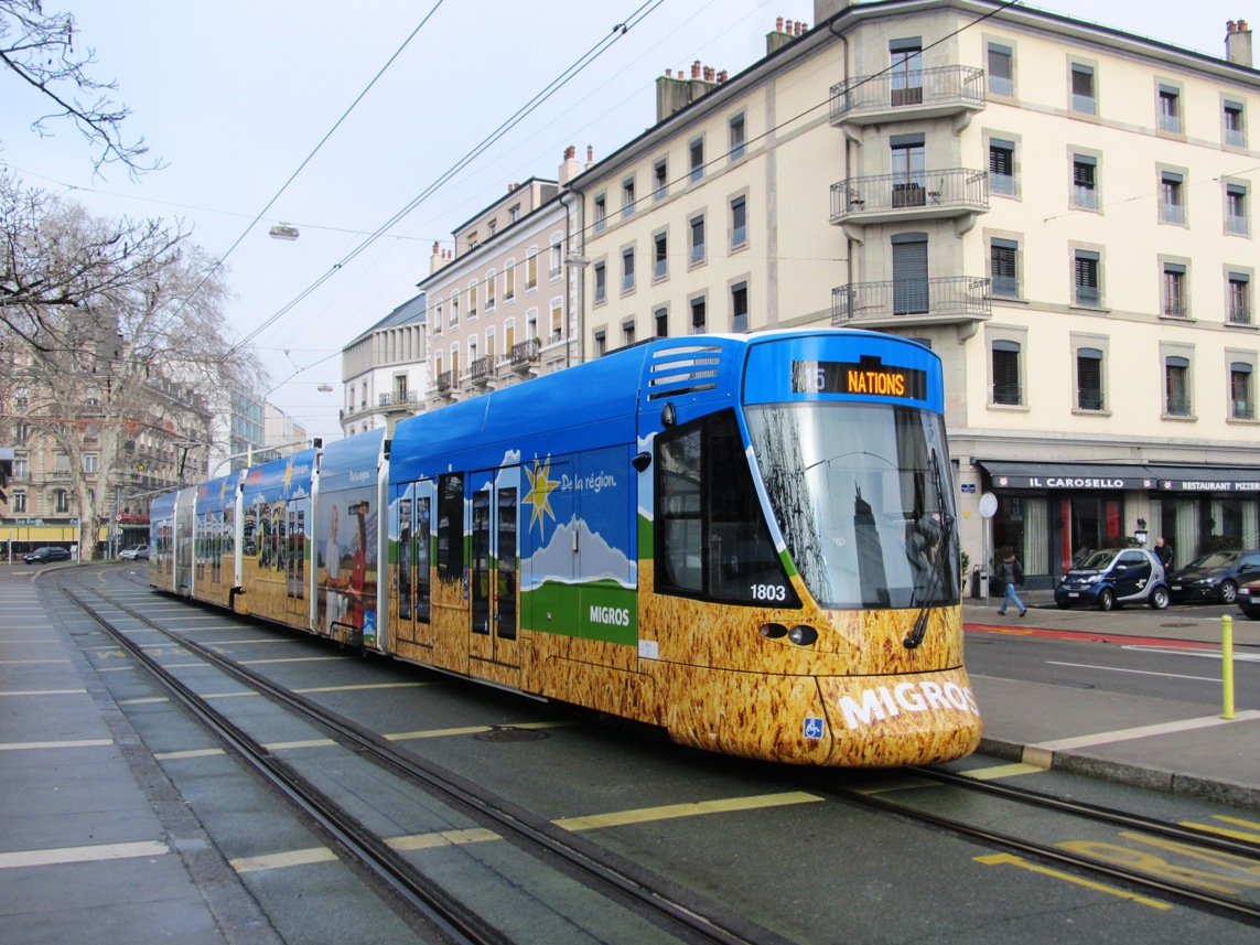 Женева, Stadler Tango ZR № 1803