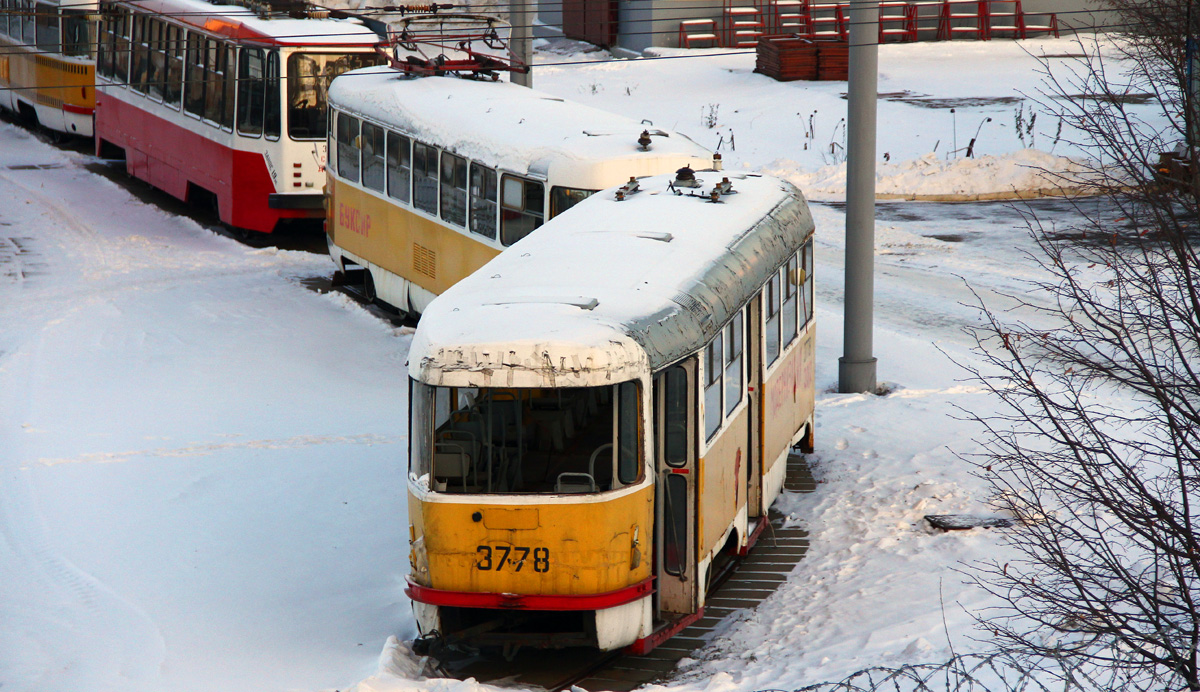 Moscow, Tatra T3SU # 3778 Moscow, Tatra T3SU # 3778