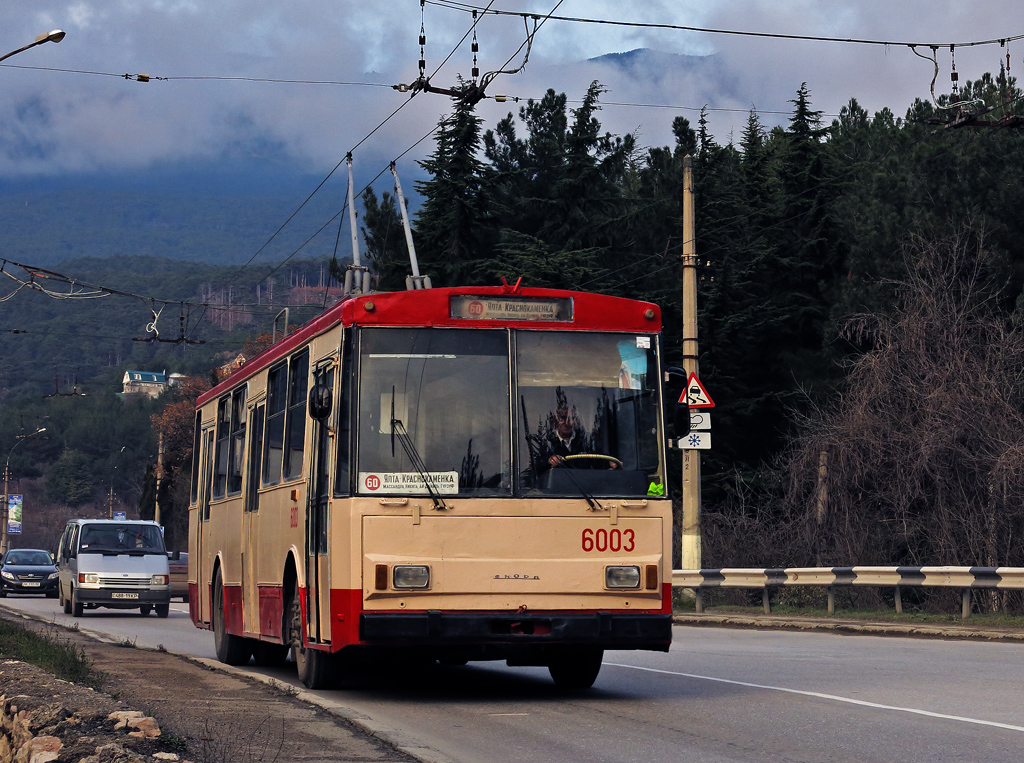 Крымский троллейбус, Škoda 14Tr02/6 № 6003