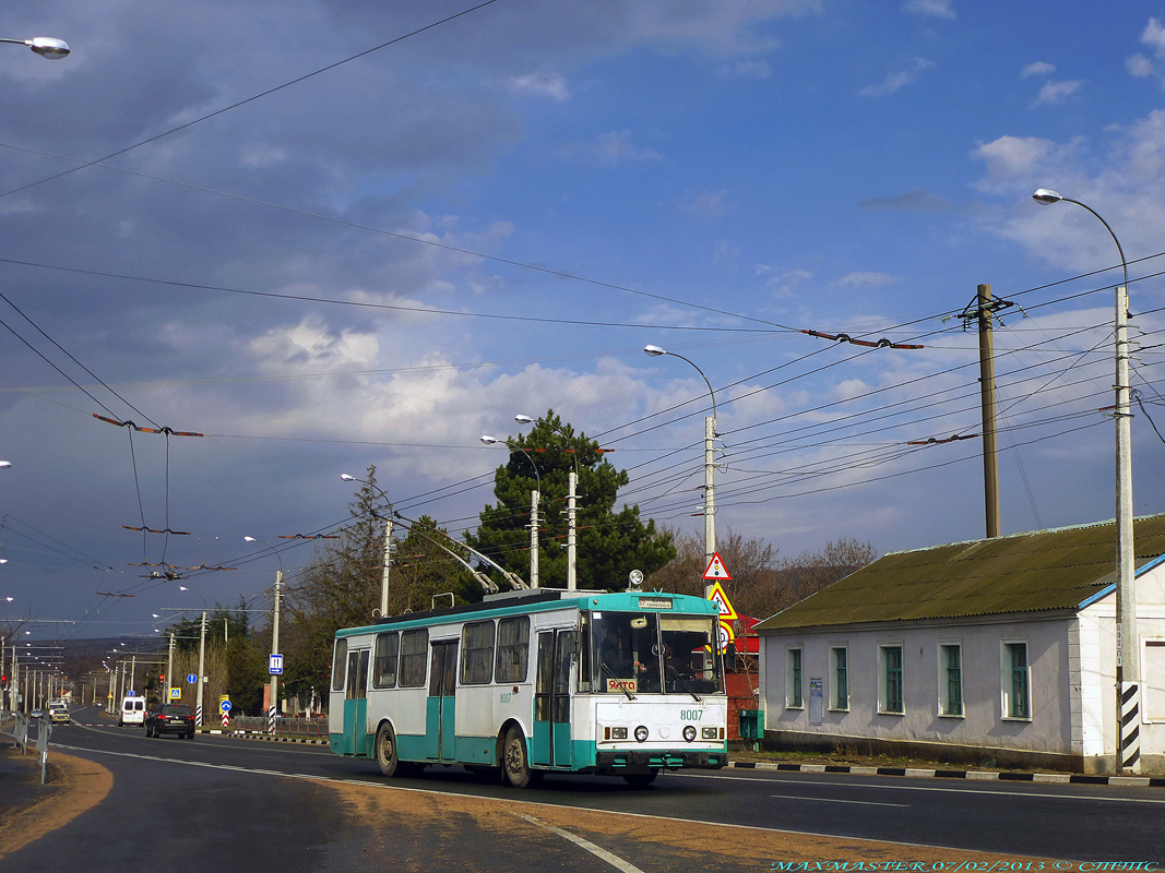 Krimas trolejbuss, Škoda 14Tr02/6 № 8007 Krimas trolejbuss, Škoda 14Tr02/6 № 8007