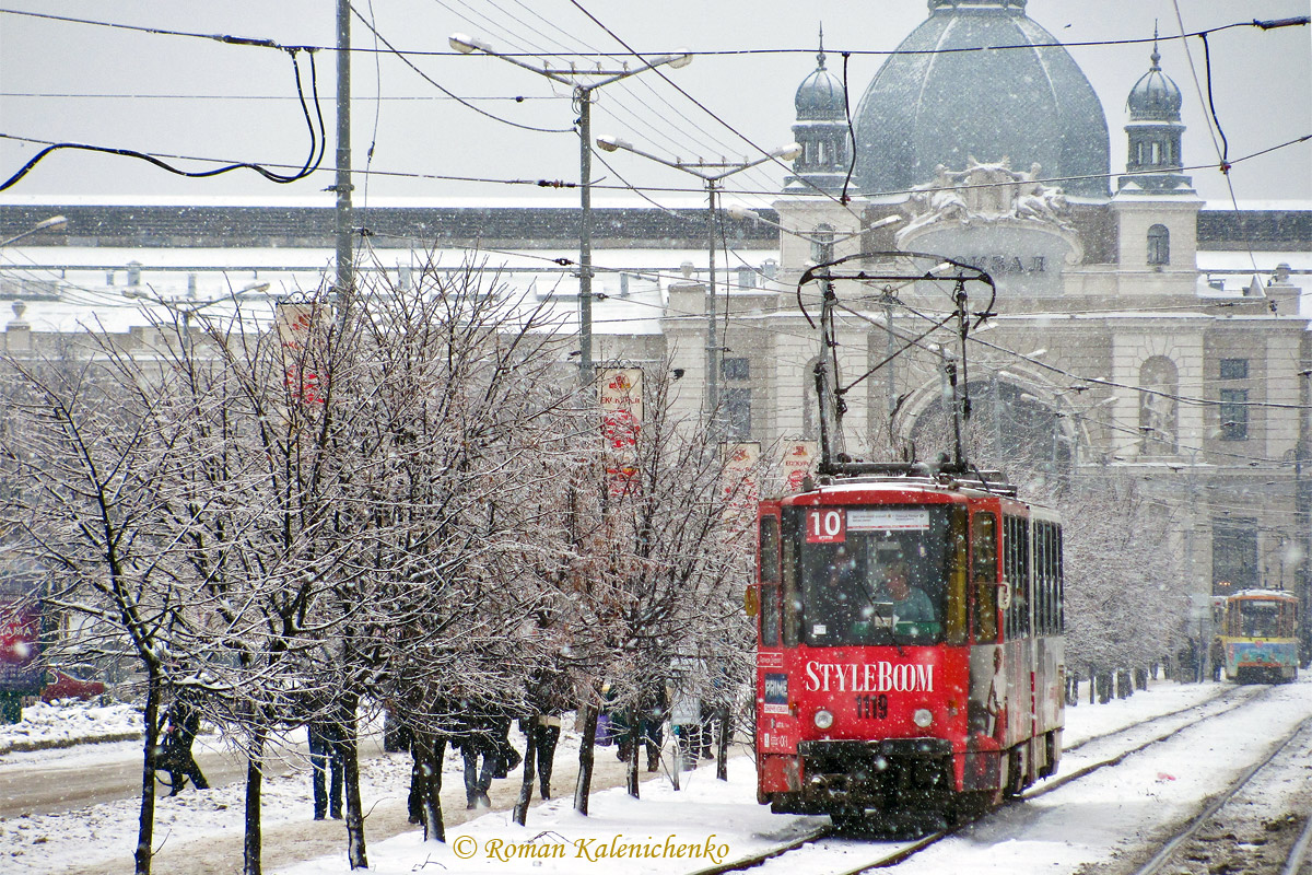 Львов, Tatra KT4SU № 1119