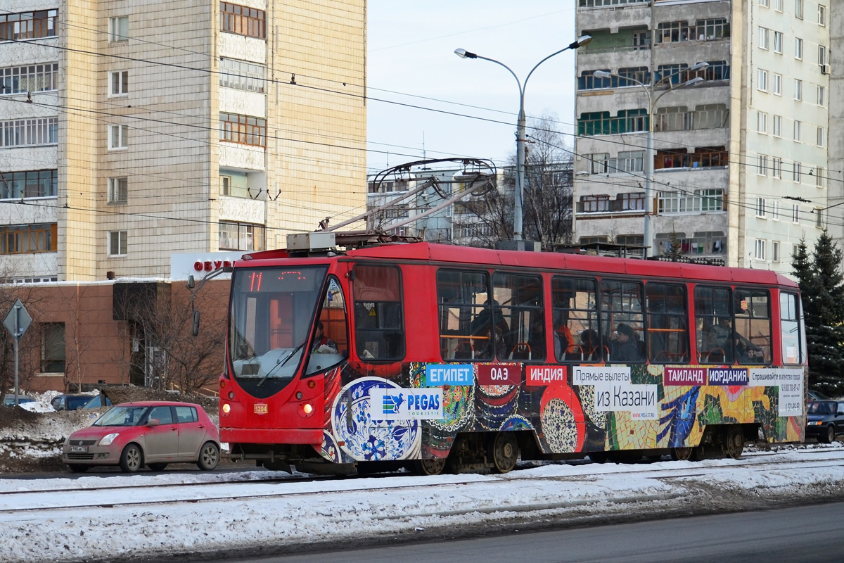 Казань, 71-134АЭ (ЛМ-99АЭ) № 1204