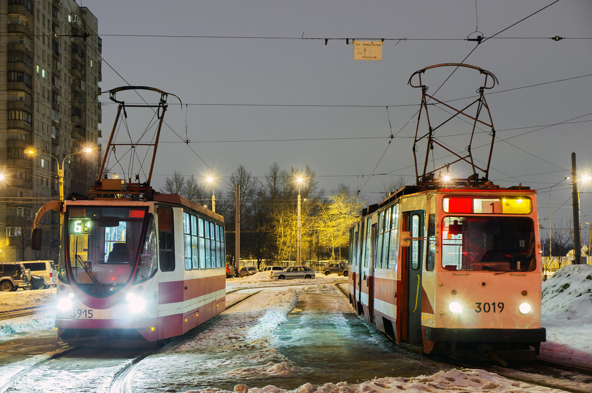 Sankt Petersburg, 71-134A (LM-99AVN) Nr 3915; Sankt Petersburg, LVS-86K Nr 3019