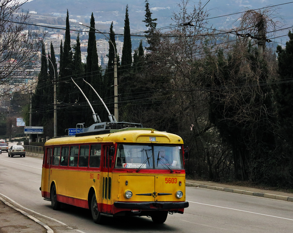 Крымский троллейбус, Škoda 9Tr24 № 5603