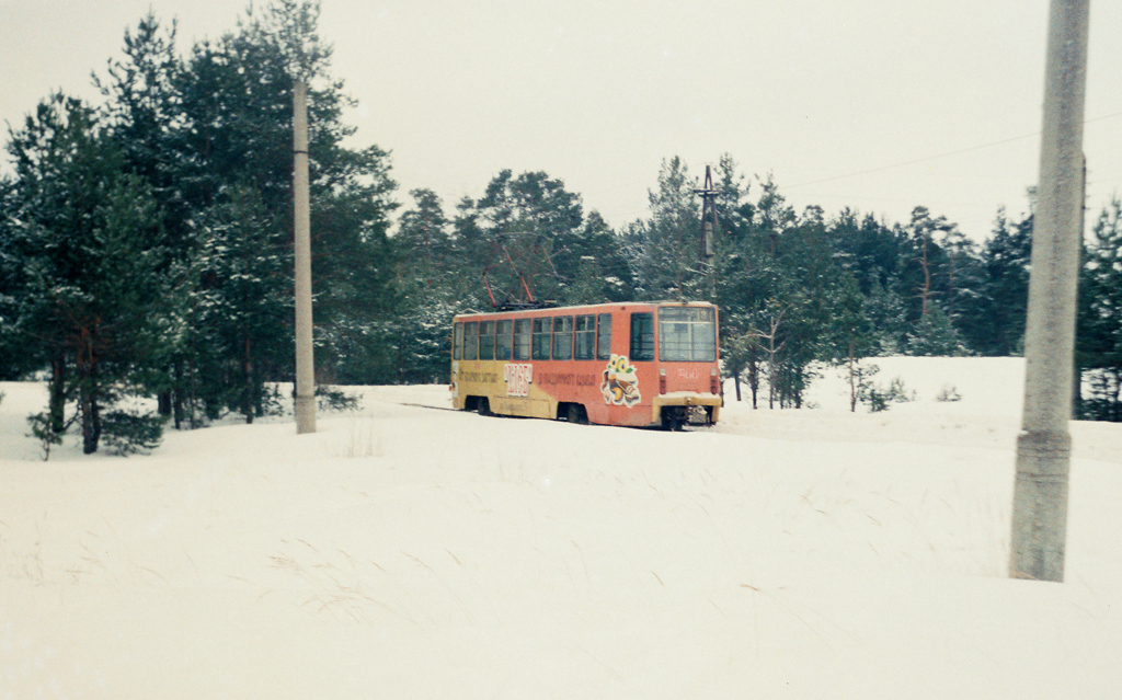 Tver, 71-608K — 244; Tver — Streetcar terminals and turning rings; Tver — Tver streetcar in the 1990s.