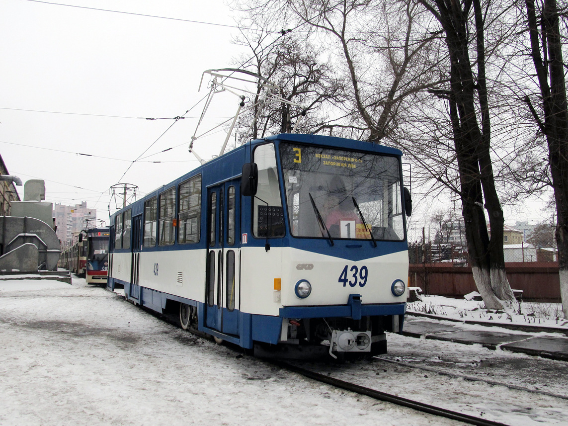 Запорожье, Tatra T6B5SU № 439