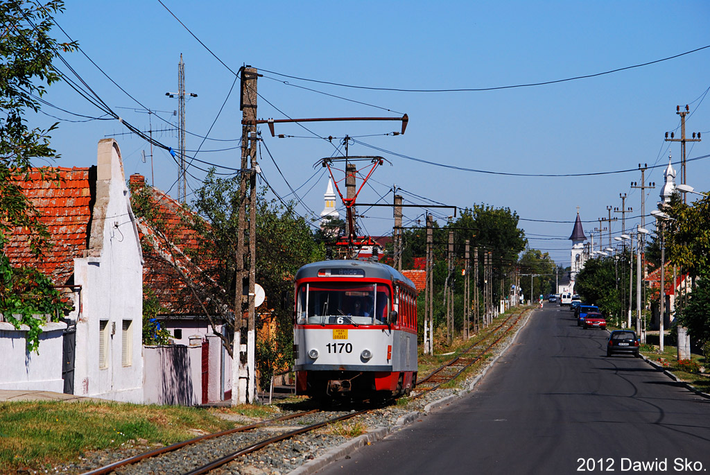 Арад, Tatra T4D № 1170