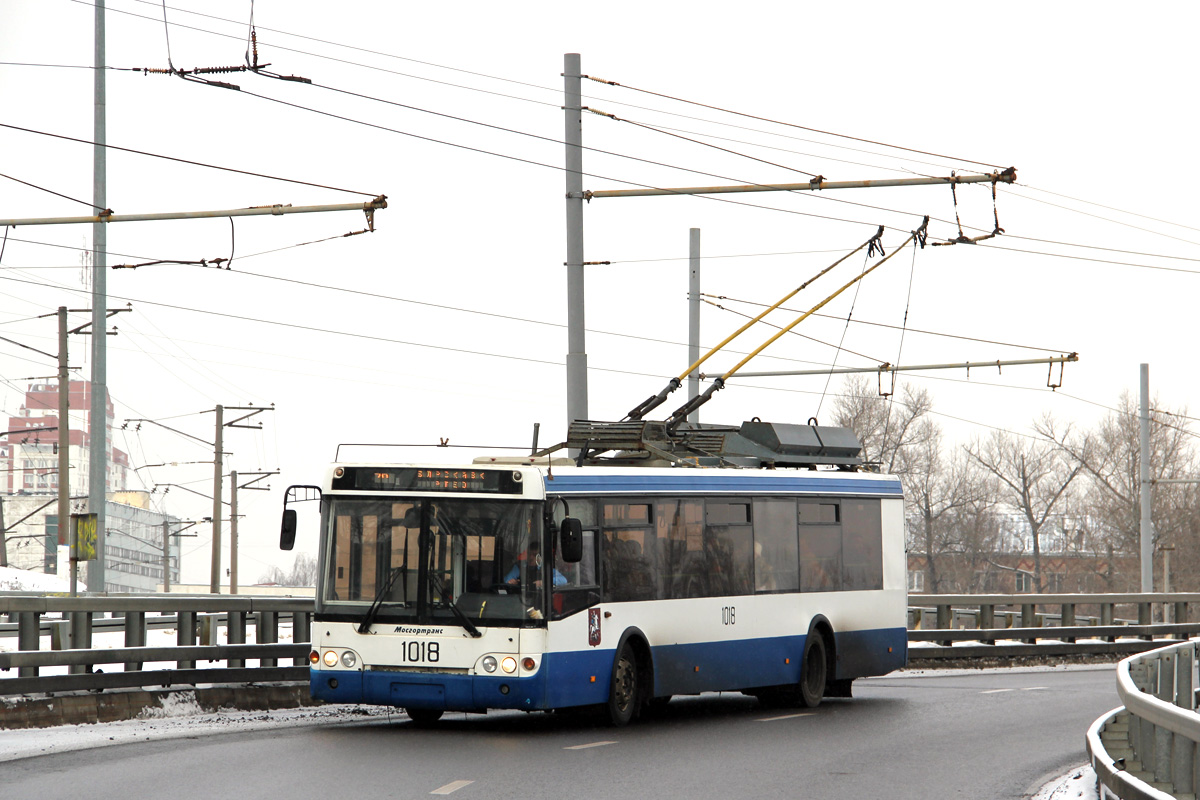 Москва, МТрЗ-52791 «Садовое Кольцо» № 1018