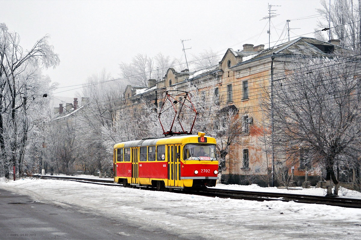 Волгоград, Tatra T3SU № 2702