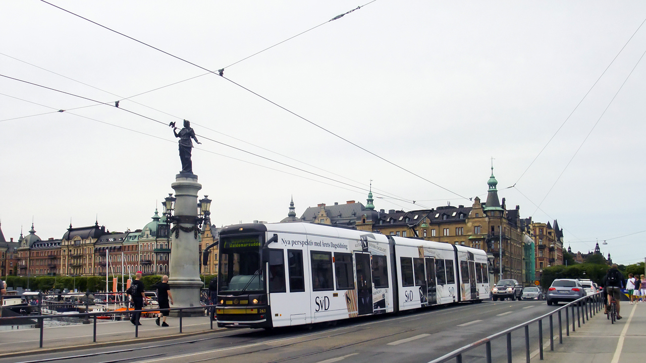 Стокгольм, Bombardier Flexity Classic № 263