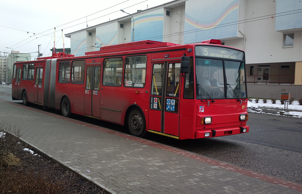 Ческе-Будеёвице, Škoda 15Tr13/7M № 51