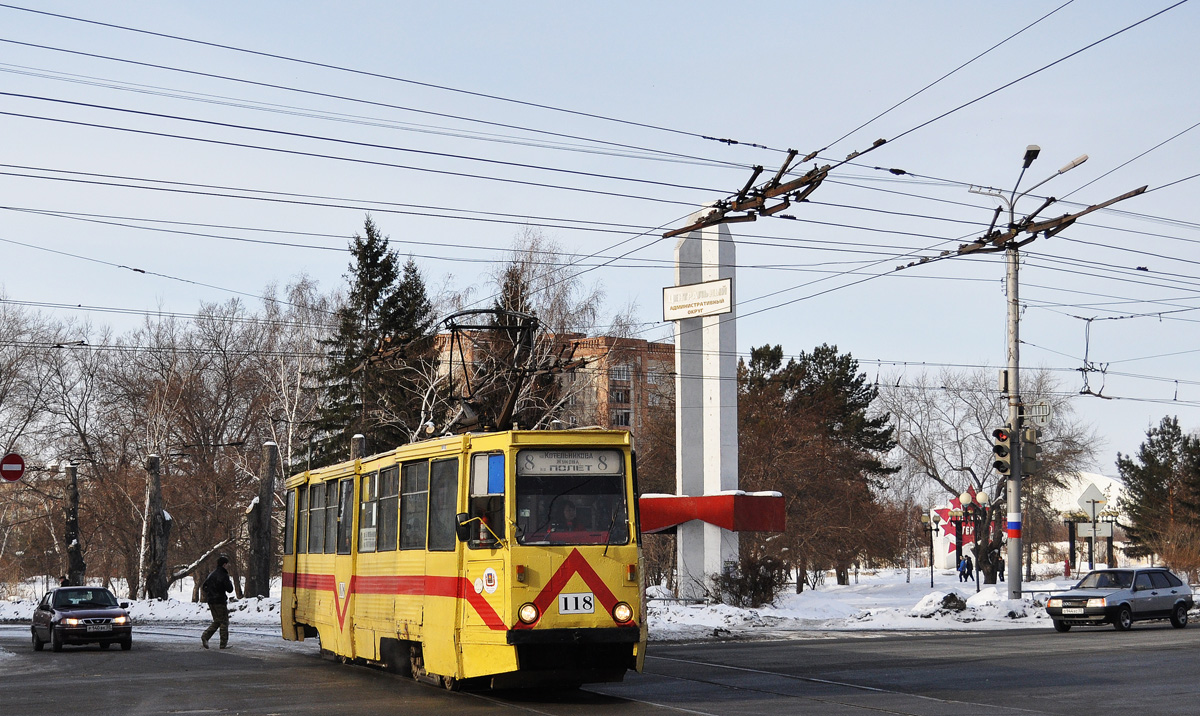 Омск, 71-605 (КТМ-5М3) № 118