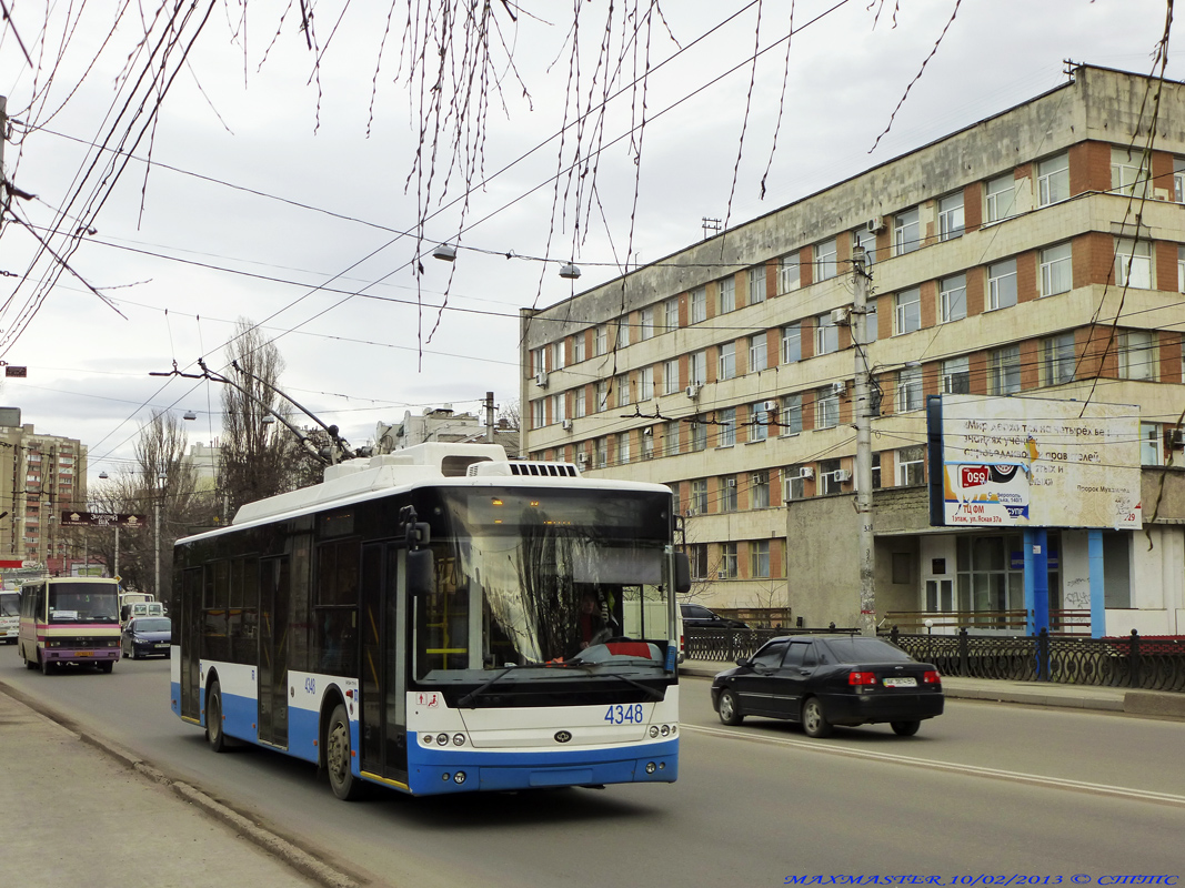 Крымский троллейбус, Богдан Т70110 № 4348