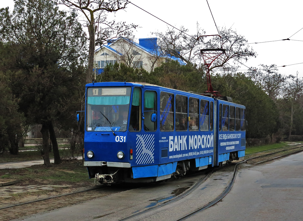 Евпатория, Tatra KT4SU № 031
