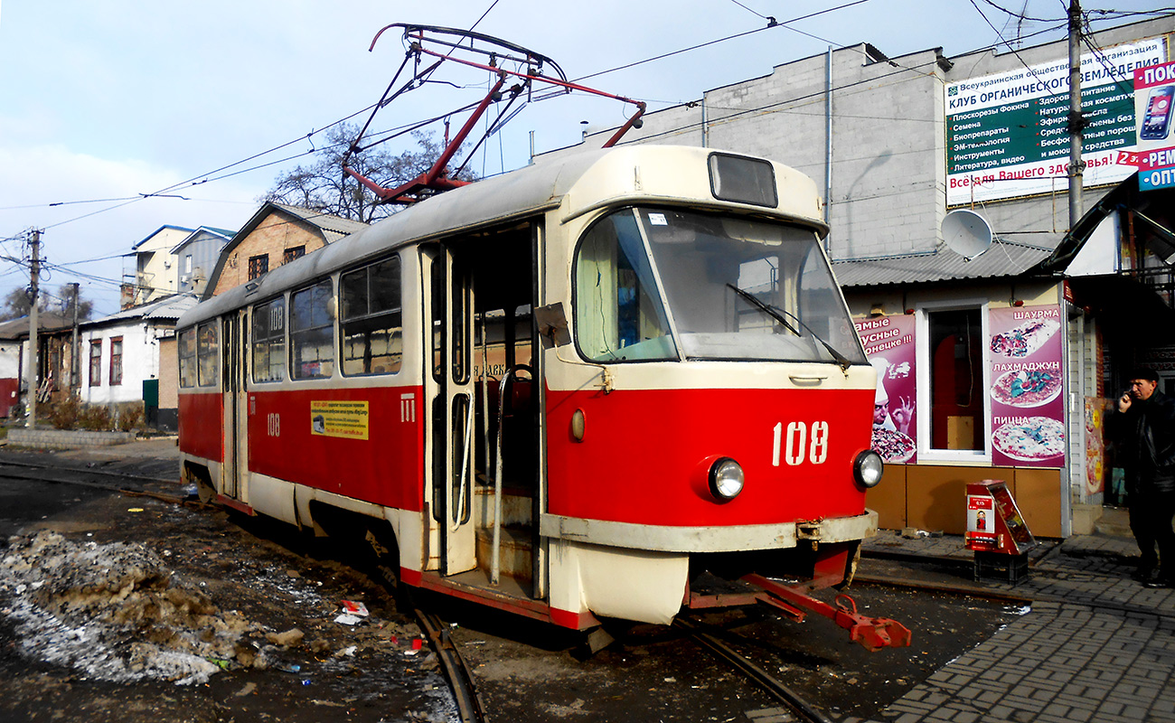 Донецк, Tatra T3SU № 108