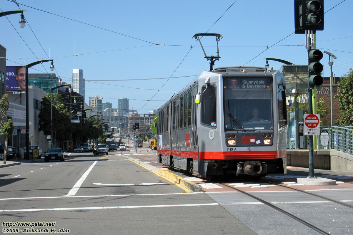 Сан-Франциско, область залива, Breda LRV № 1410